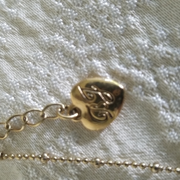 Vintage Betsey Johnson Leopard Print Heart Necklace - Picture 3 of 10